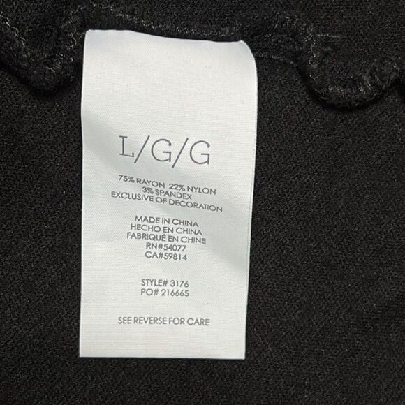 Cabi Love Carol Collection Coat Jacket Women's L Convertible Black Colorblock - Picture 16 of 17